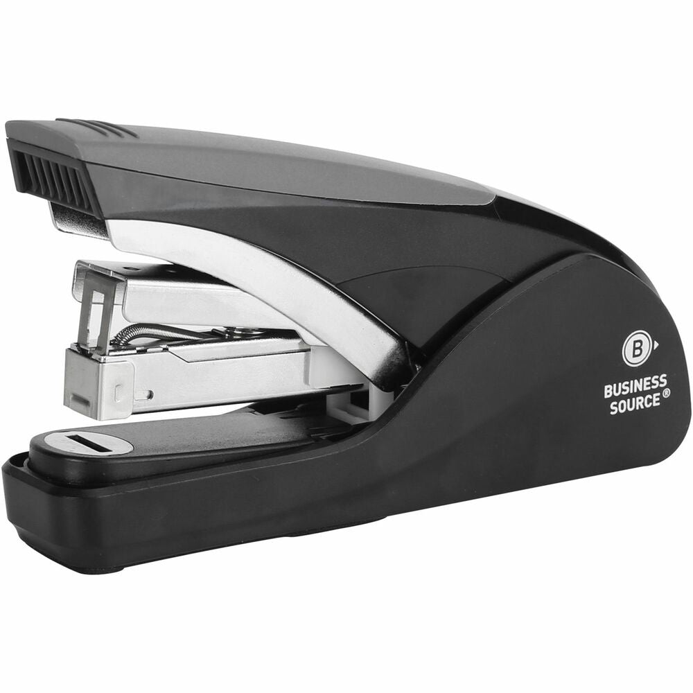Image of Business Source Stapler, Full Strip, 25-Sheet, 210-Staple Cap, Black