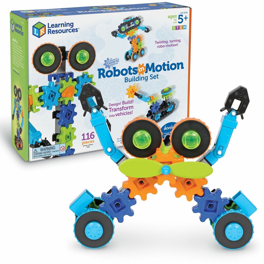 Image of Learning Resources Robot Set,Building Toys,Ages 5+,MI