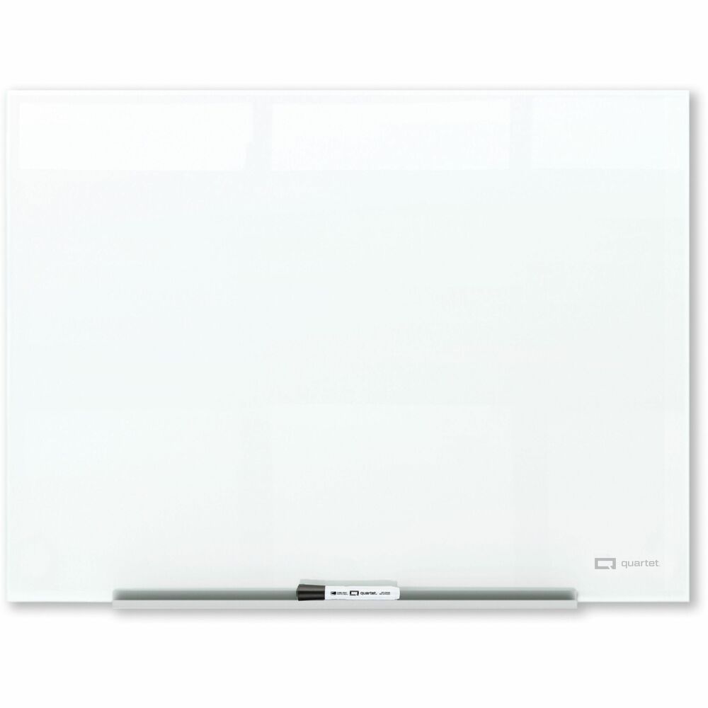 Image of Quartet Dry-Erase Board,Magnetic,Frameless,Glass,48"x36",WE