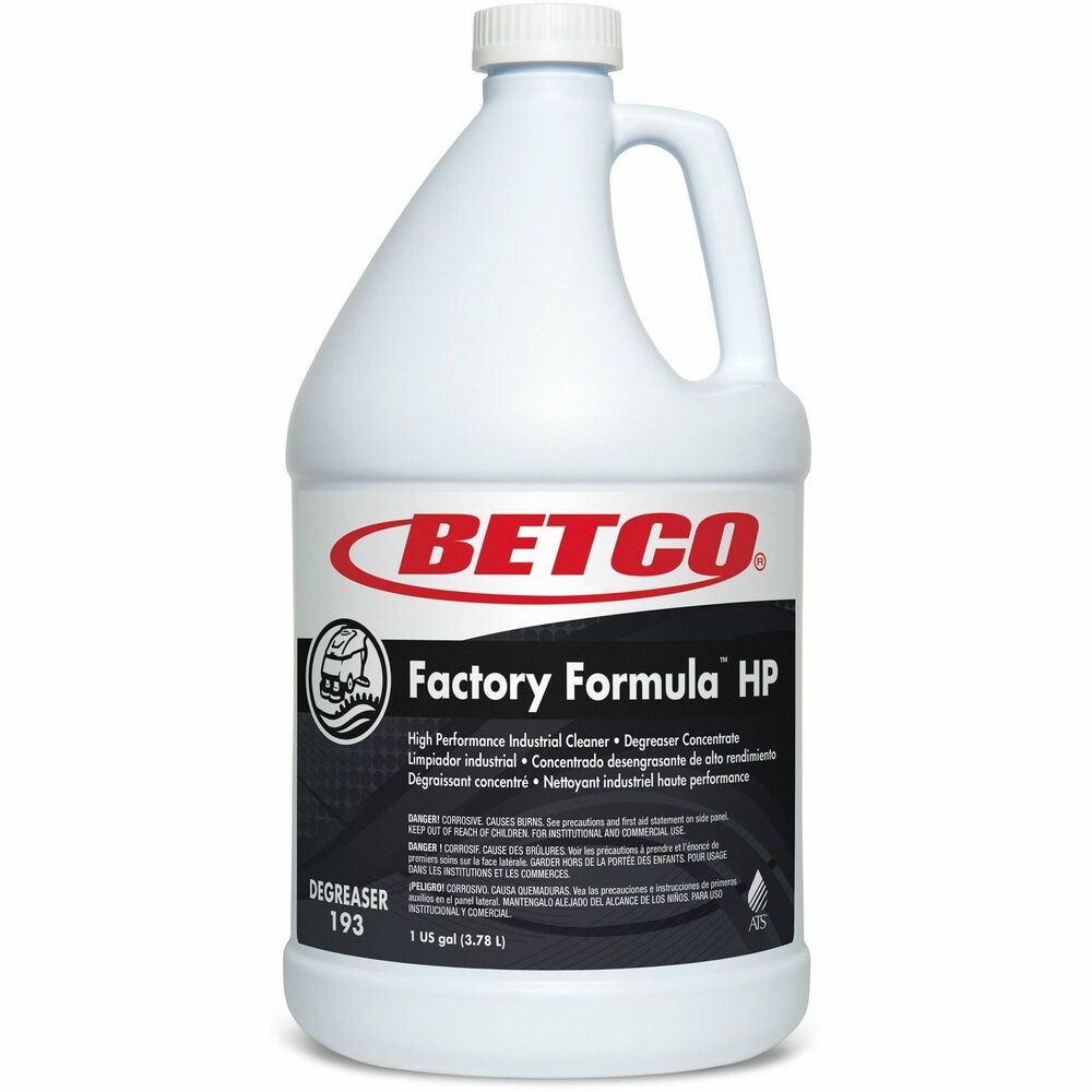 Image of Betco Corporation Cleaner/Degreaser,f/Floor,Low-Foam,1-Gallon,4/CT,MI