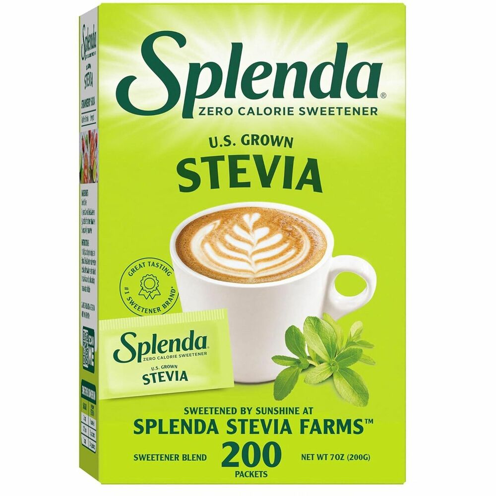 Image of Heartland Food Products Group Splenda Sugar Substitute Packets, 1.0g, 200/BX, Yellow