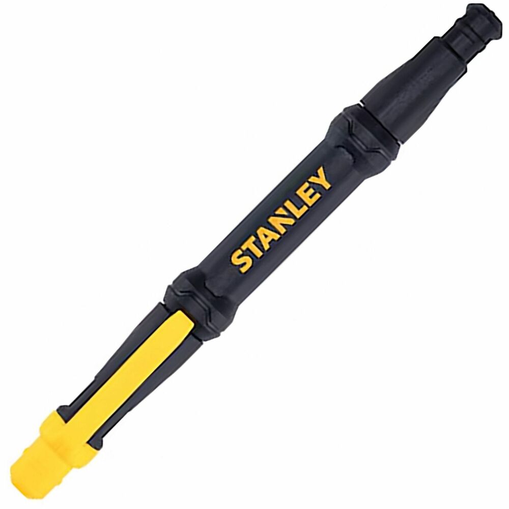 Image of Bostitch (Stanley Bostitch) Screwdriver/Pen,Pen-Style,Pocket,2-End Bits,Magnetic,BK/YW