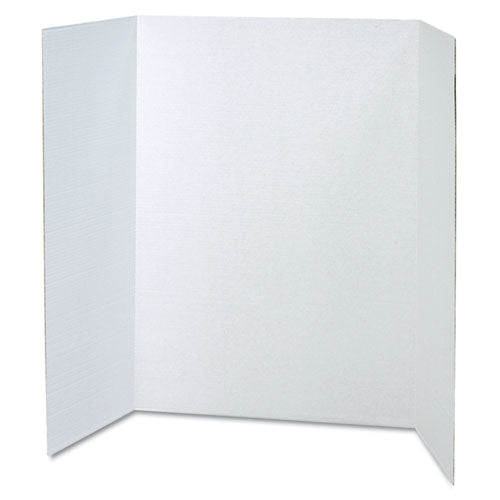 Image of Pacon® Spotlight Corrugated Presentation Display Boards, 48 X 36, White, 4/carton