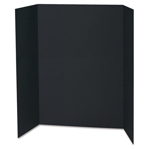Image of Pacon® Spotlight Corrugated Presentation Display Boards, 48 X 36, Black/kraft, 24/carton