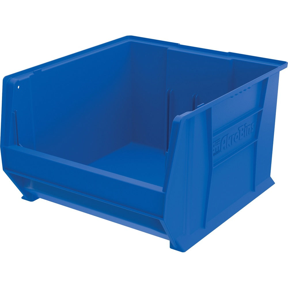 Image of Akro-Mils Super-Size Storage Bin, Stackable, 18-1/2"x20"x12", BE