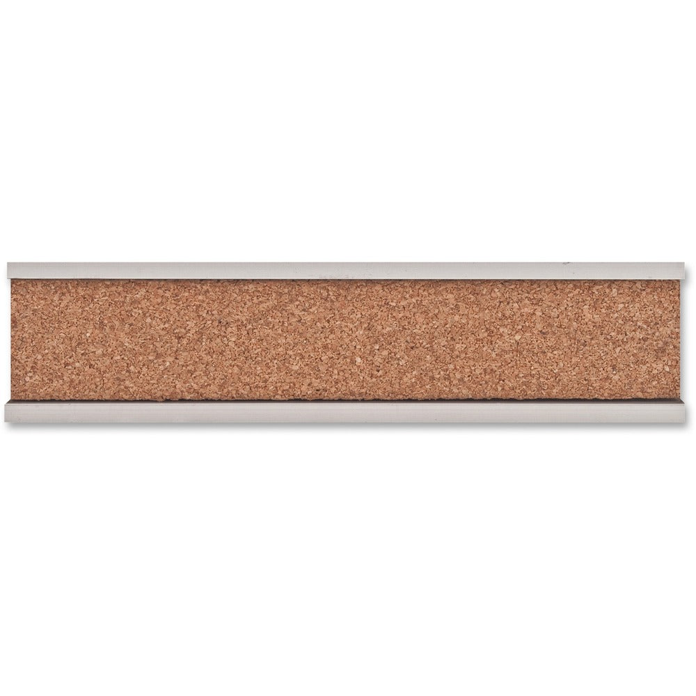 Image of Advantus Corp. Map Rail, 2"x8', Satin Aluminum