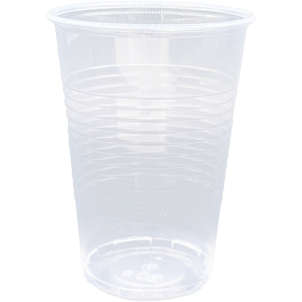 Image of Genuine Joe Cup, Plastic, 9oz, 200/PK, 12/CT, Translucent