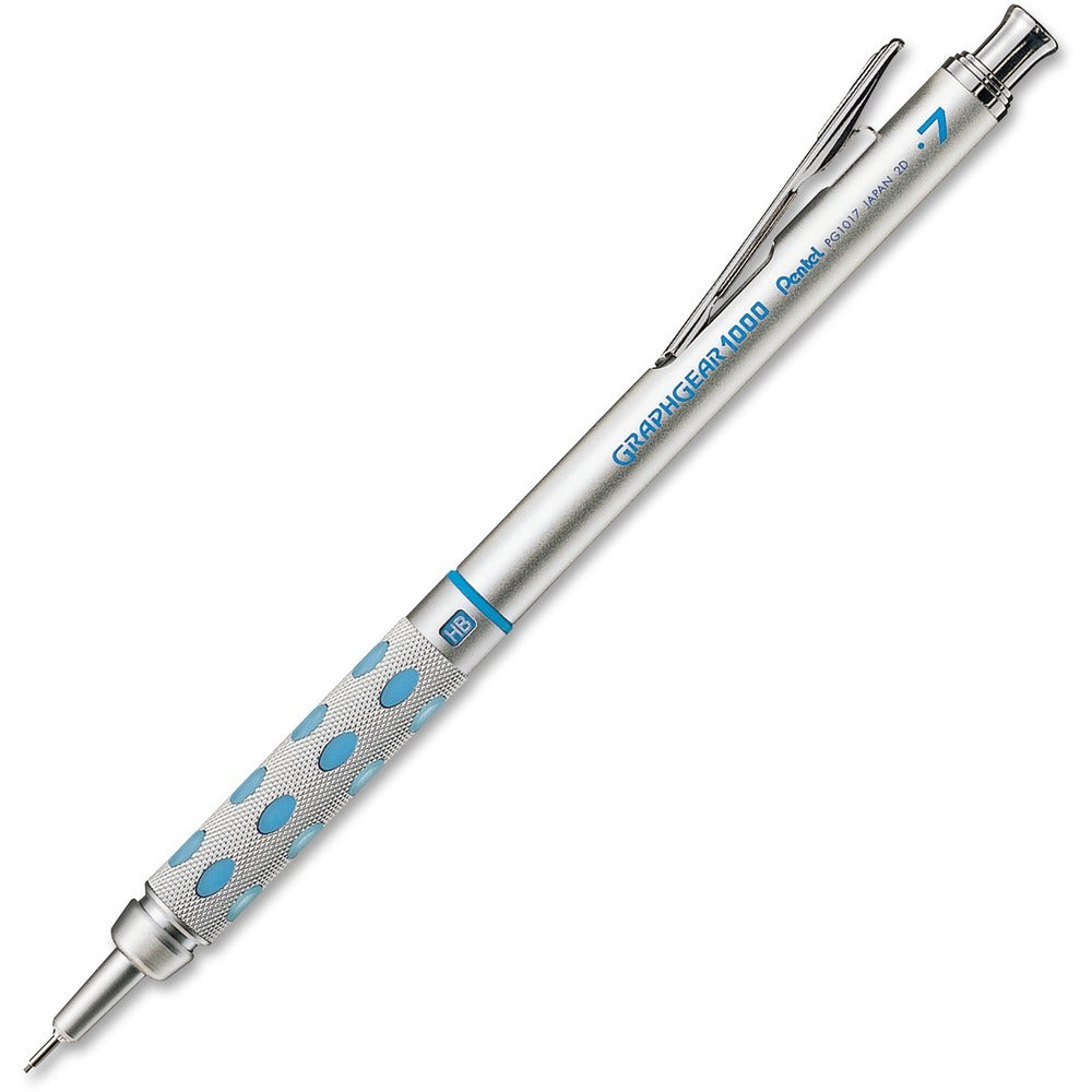 Image of Pentel Automatic Drafting Pencil, .7mm, Blue Accent Barrel