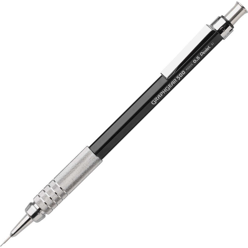 Image of Pentel Graphgear 500 Pencils, Refillable, .5mm, Black