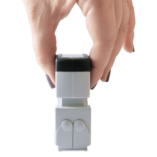 Image of ACCUSTAMP2® Pre-Inked Shutter Stamp, Red, REVISED, 1.63 x 0.5