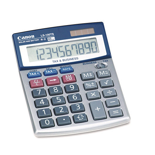 Image of Canon® Ls-100ts Portable Business Calculator, 10-Digit Lcd