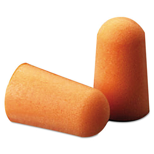 Image of 3M Foam Single-Use Earplugs, Cordless, 29nrr, Orange, 200 Pairs