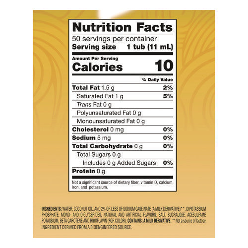 Image of Coffee mate® Liquid Coffee Creamer, Zero Sugar Hazelnut, 0.38 oz Mini Cups, 50/Box, 4 Boxes/Carton