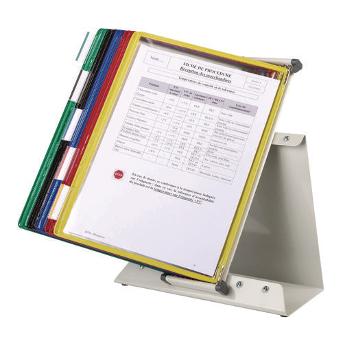 Image of djois® by Tarifold Desktop Reference Starter Set, 10 Pockets, 5 Tabs