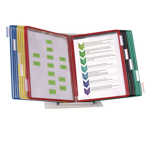 Image of djois® by Tarifold Desktop Reference Starter Set With Display Pockets, 20 Pockets