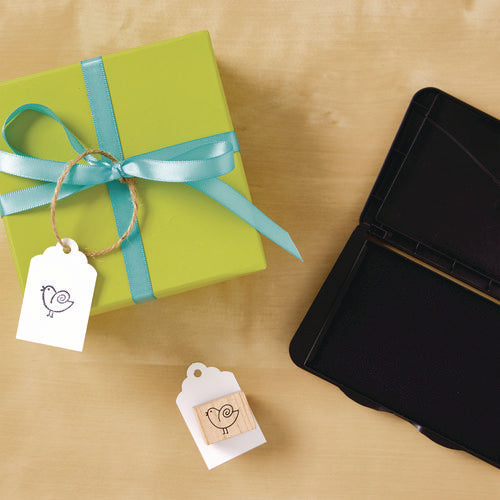 Image of Carter's Pre-Inked Foam Stamp Pad, 4.25" x 2.75", Black