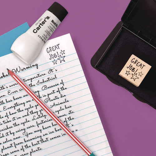 Image of Carter's Neat-Flo Stamp Pad Inker, 2 oz Bottle, Black