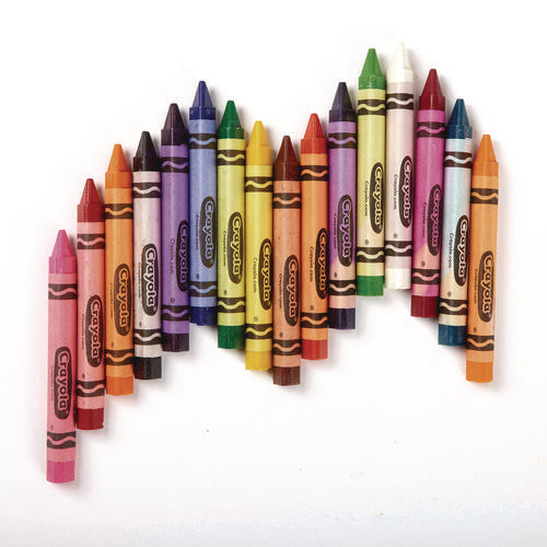 Image of Crayola® Classpack Triangular Crayons, 16 Colors, 256/carton
