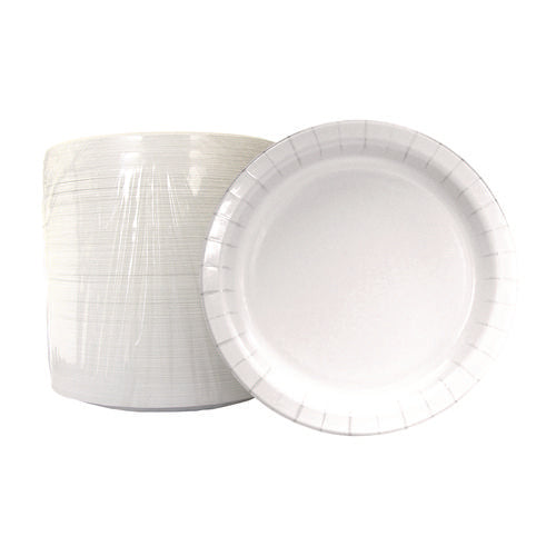 Image of Boardwalk® Paper Dinnerware, Plate, 6" dia, White, 1,000/Carton