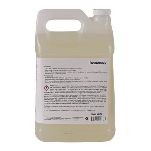Image of Boardwalk® Industrial Strength Carpet Extractor, Clean Scent, 1 Gal Bottle, 4/carton