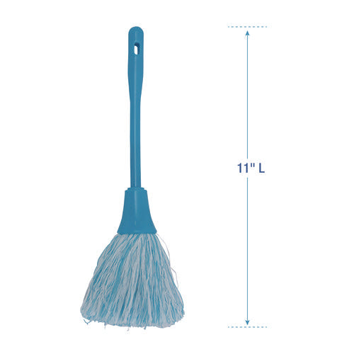 Image of Boardwalk® MicroFeather Mini Microfiber Duster, 11" Plastic Handle