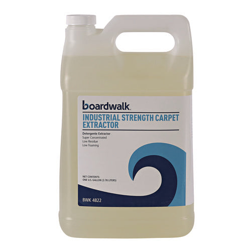 Image of Boardwalk® Industrial Strength Carpet Extractor, Clean Scent, 1 Gal Bottle, 4/carton