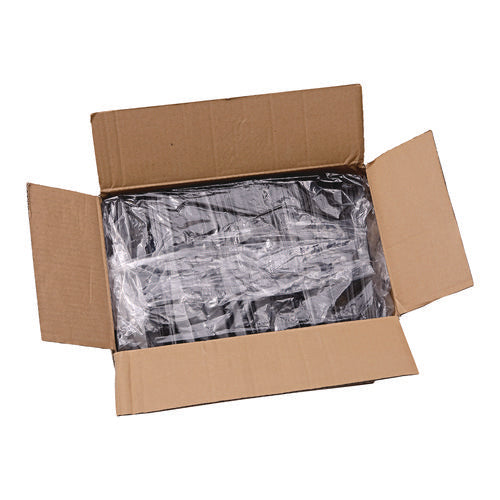 Image of Boardwalk® Heavyweight Polypropylene Cutlery, Knife, Plastic, Black, 1,000/Carton