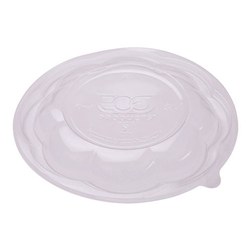 Image of Eco-Products® Salad Bowls, 48 oz, 6.69" Diameter x 4.38" h, Clear, Plastic, 300/Carton