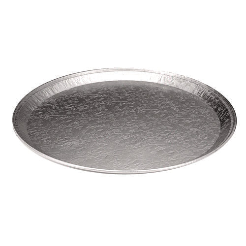 Image of HFA® Aluminum Embossed Tray, 12" Diameter, 25/Carton