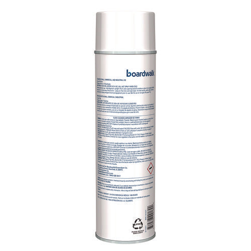 Image of Boardwalk® Heavy-Duty Glass Cleaner, Sweet Scent, 19 oz, Aerosol Spray