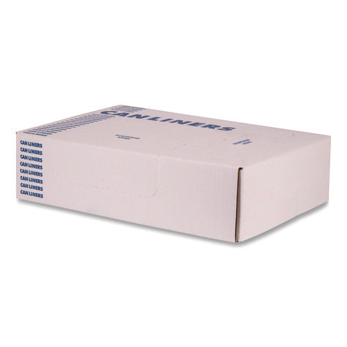 Image of Heritage Linear Low-Density Can Liners, 16 gal, 0.5 mil, 24" x 32", Clear, 500/Carton