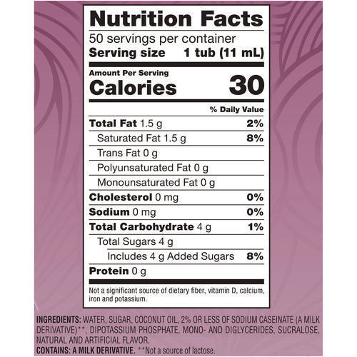 Image of Coffee mate® Liquid Coffee Creamer, Italian Sweet Cream, 0.38 oz Mini Cups, 50/Box, 4 Boxes/Carton