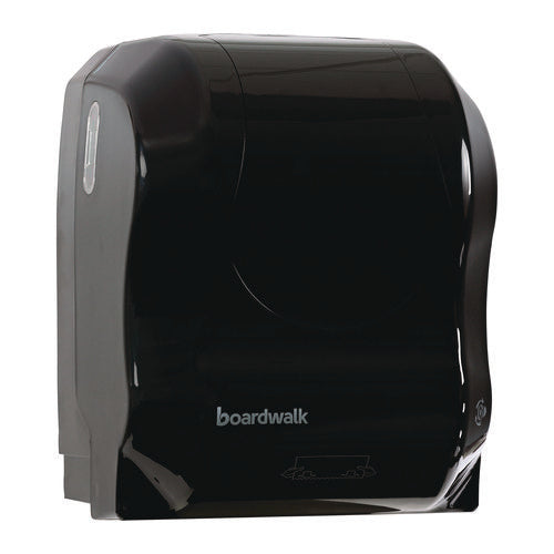 Image of Boardwalk® Hands Free Mechanical Towel Dispenser, 13.25 X 10.25 X 16.25, Black