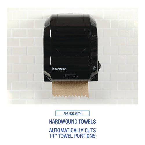 Image of Boardwalk® Hands Free Mechanical Towel Dispenser, 13.25 X 10.25 X 16.25, Black