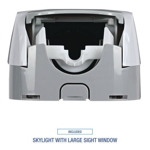 Image of Boardwalk® Manual Liquid Soap Dispenser, 1,250 mL, 6.1 x 10.6 x 5.1, Gray