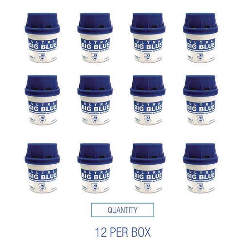 Image of Boardwalk® In-Tank Blue Automatic Toilet Bowl Cleaner, Unscented, 9 oz, 12/Box