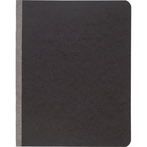 Image of ACCO Pressboard Report Cover With Tyvek Reinforced Hinge, Two-Piece Prong Fastener, 3" Capacity, 8.5 X 11, Black/black