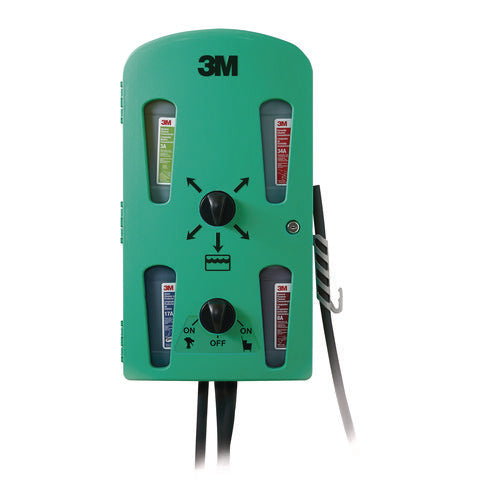 Image of 3M Flow Control System Chemical Dispenser, Action Gap with Pressure Relief Valve, 12.25 x 6.3 x 22.5, Green