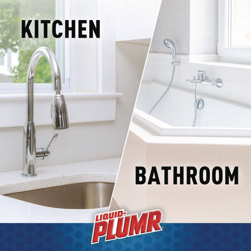 Image of Liquid Plumr® Pro-Strength Full Clog Destroyer Plus PipeGuard, Gel, 80 oz, 6/Carton