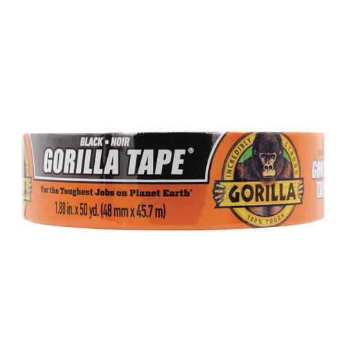 Image of Gorilla® Gorilla Tape, 3" Core, 1.88" x 50 yds, Black