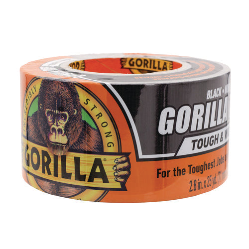 Image of Gorilla® Gorilla Tape, 3" Core, 2.88" x 25 yds, Black