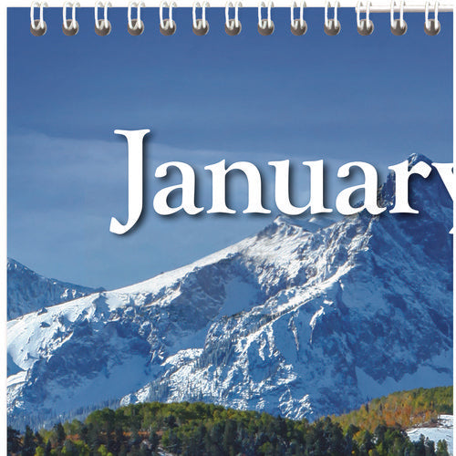 Image of AT-A-GLANCE® Scenic Monthly Wall Calendar, Landscape Photography, 15.5 x 22.75, White/Multicolor Sheets, 12-Month (Jan-Dec): 2025