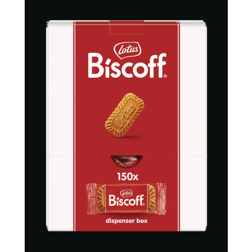 Image of Biscoff Cookies Dispenser Box, Caramel Cookie, 0.22 oz Bag, 150/Carton