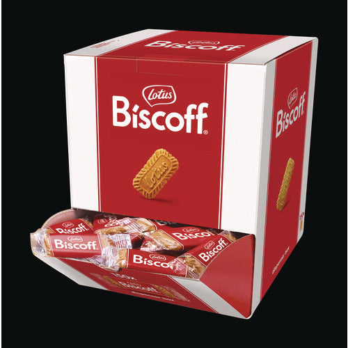 Image of Biscoff Cookies Dispenser Box, Caramel Cookie, 0.22 oz Bag, 150/Carton