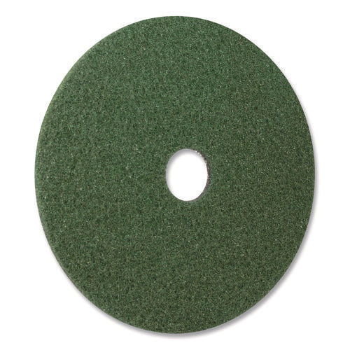 Image of Americo® Black Diamond 3000 Grit Diamond Pad, 20" Diameter, Black/Green, 2/Carton