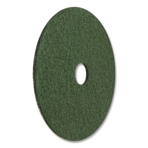 Image of Americo® Black Diamond 3000 Grit Diamond Pad, 28" Diameter, Black/Green, 2/Carton