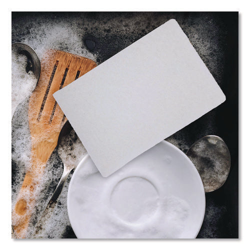 Image of Americo® 92-98 Light Duty Hand Pad, 6 x 9, White, 20/Pack, 3 Packs/Carton