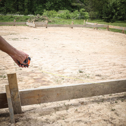 Image of Great Neck® English Rule Measuring Tape, 0.38" x 100 ft, Steel, Yellow