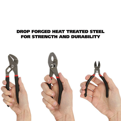 Image of Great Neck® 8-Piece Steel Pliers And Wrench Tool Set