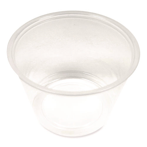 Image of Boardwalk® Souffle/Portion Cups, 4 oz, Plastic, Translucent, 2,500/Carton